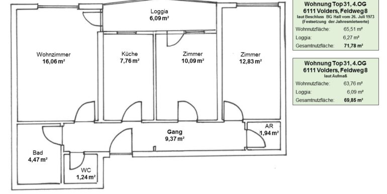 Präsentation1-Grundrissplan Wohnung-beschriftet-aktuell